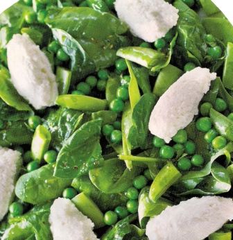 Image of Pierdys Pea & Ricotta Salad, Spark Recipes