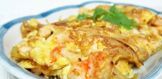 Chinese Prawn Omelet
