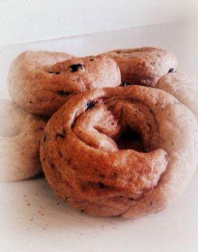 Bread Machine Blueberry Bagels