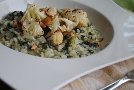 Image of Roasted Cauliflower Risotto, Spark Recipes