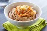Whole Wheat Pasta with Sesame Peanut Sauce