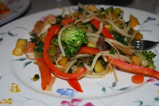 Image of Teriyaki Shrimp & Vegetable Stir Fry, Spark Recipes