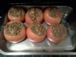 Slow-Cooked chicken Taco Stuffed Tomatoes
