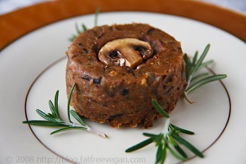 Image of Mushroom, Lentil, And Wild Rice Timbales, Spark Recipes