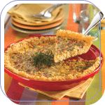 Image of Vegetable Quiche In Brown Rice Crust, Spark Recipes