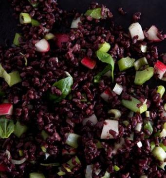 Image of Black Rice Salad, Spark Recipes