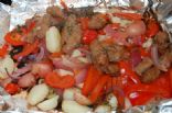 Slimmer Sausage and Peppers
