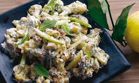 Image of Fried Cauliflower With Tahini Recipe, Spark Recipes