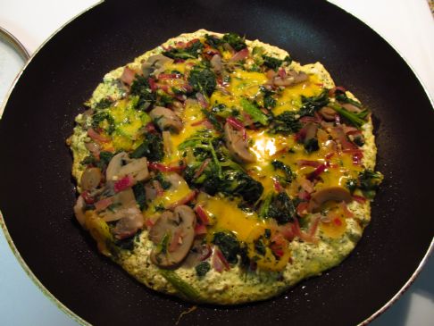 Egg, Tofu, and Kale Frittata