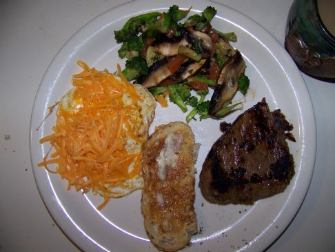 Image of Steak, Eggs And Veggie Breakfast, Spark Recipes