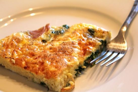 Image of Frittata With Arugala And Pepper, Spark Recipes