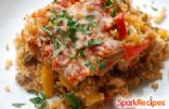 Caponata Casserole with Chicken and Quinoa