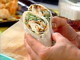 Image of Thai Chicken Wrap With Spicy Peanut Sauce, Spark Recipes