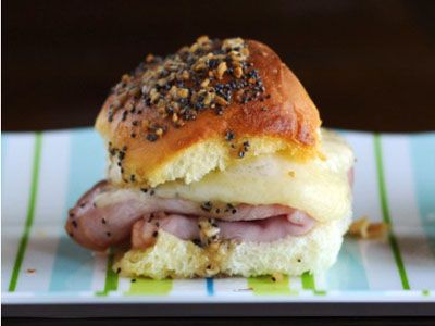 Image of Oven Baked Mini Ham & Swiss Sandwiches, Spark Recipes