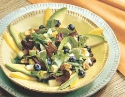 Image of Avocado Blueberry Fruit Salad, Spark Recipes