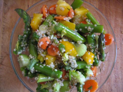 Image of Quinoa And Vegetable Salad, Spark Recipes