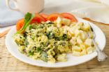 Feta & Spinach Scramble