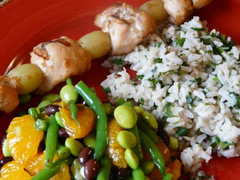 Coconut Chicken Skewers